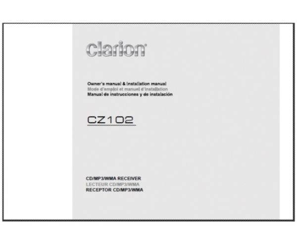 Clarion CLA-OM-CZ102
