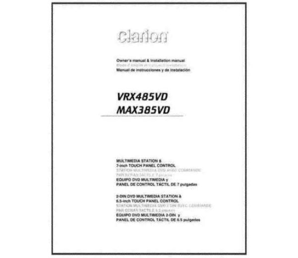Clarion CLA-OMMAX385VD
