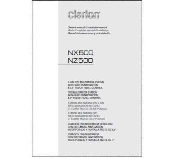 Clarion CLA-OM-NZ500
